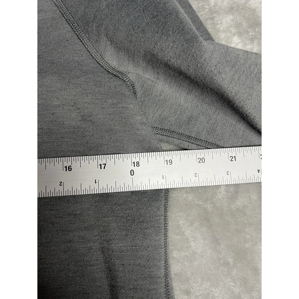 Nike Men's Sweatshirt Adult Medium Gray Orange Pullover Athletic Hoodie
